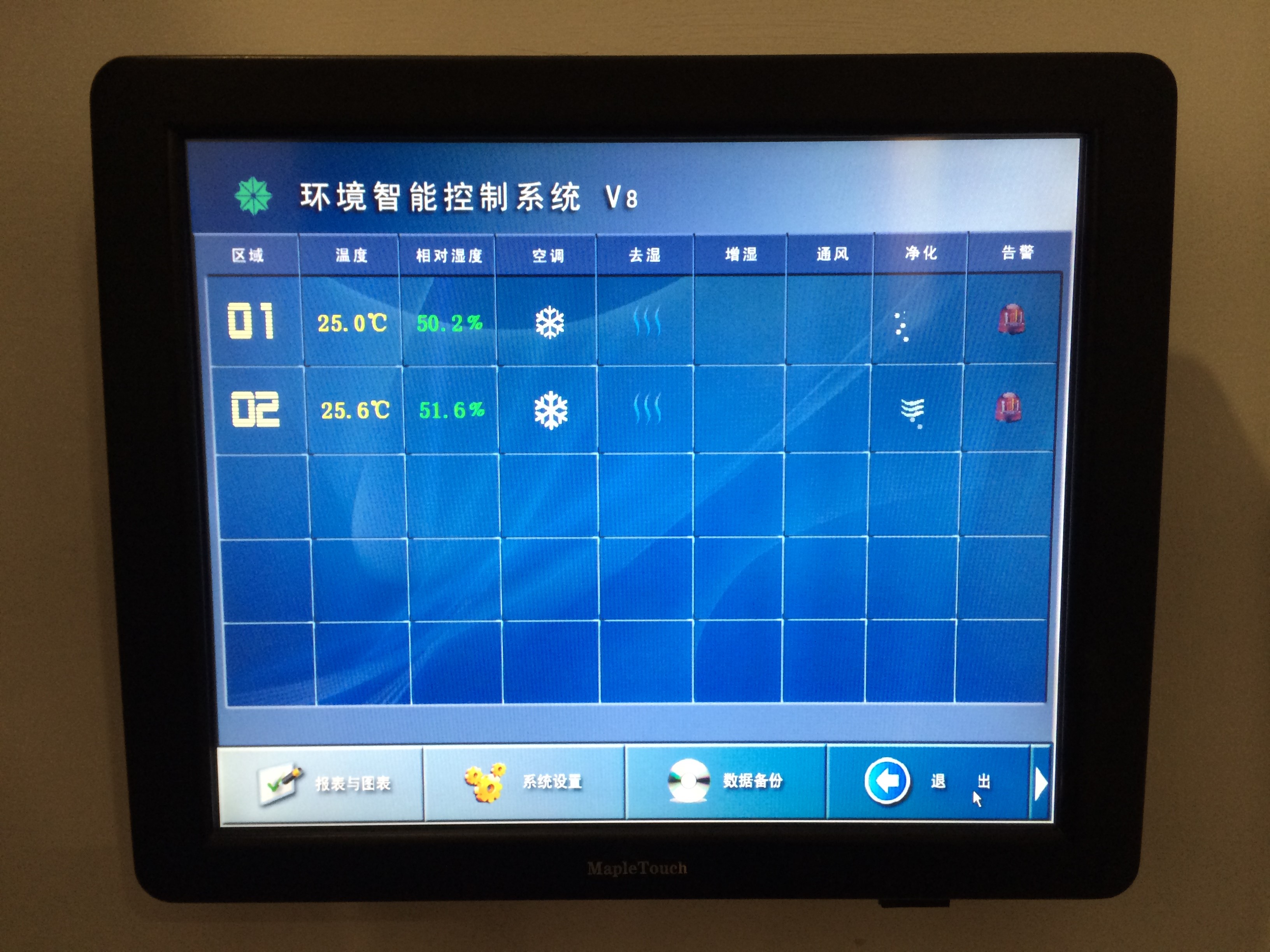档案室智能温湿度控制系统